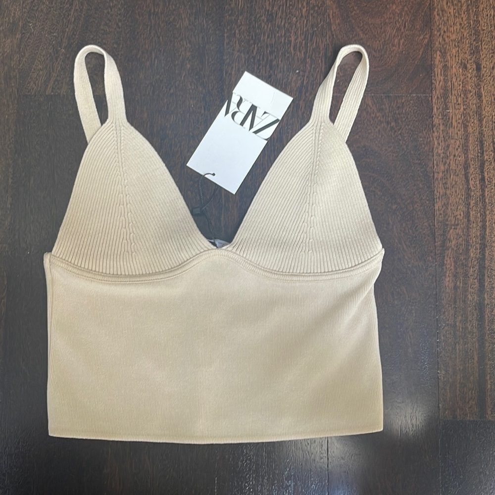 Zara knit tank